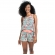 Short Doll Alcinha em Viscolycra Tropical
