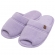 Pantufa Atoalhada Aberta: Conforto Flexível para Seus Pés - Lilás