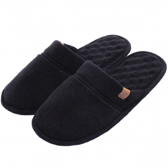 Pantufa Atoalhada Masculina com Espuma Massageadora - PUFF