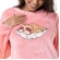 Pijama de Pelúcia com Bordado Preguiça - Pétala