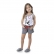 Pijama Infantil Malha - Mescla