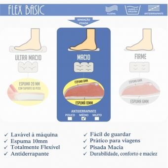 Sapatilha Flexível Plush com Laço PUFF