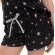 Short Doll Alcinha Infantil em Modal Summer - Preto