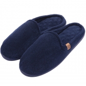 Pantufa Masculina Anatômica em Atoalhado com Espuma Massageadora - Marinho