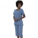 Conjunto Lounge Capri Modal Canelado Dream Manga Curta - Índigo