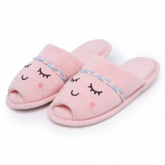 Pantufa Flexível Infantil em Moletinho Carinha