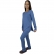 Pijama Puff Canelado Dream Elastano - Índigo