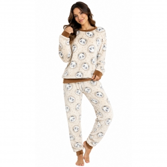 Pijama Pandinha Ultrasoft Luminus