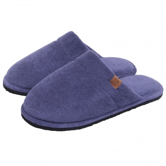 Pantufa Atoalhada Masculina - Solado Leve Plano