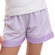 Short Doll Infantil em Moletinho com Ribana - Lilás