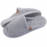 Pantufa Atoalhada Anatômica com Espuma Massageadora - Mescla