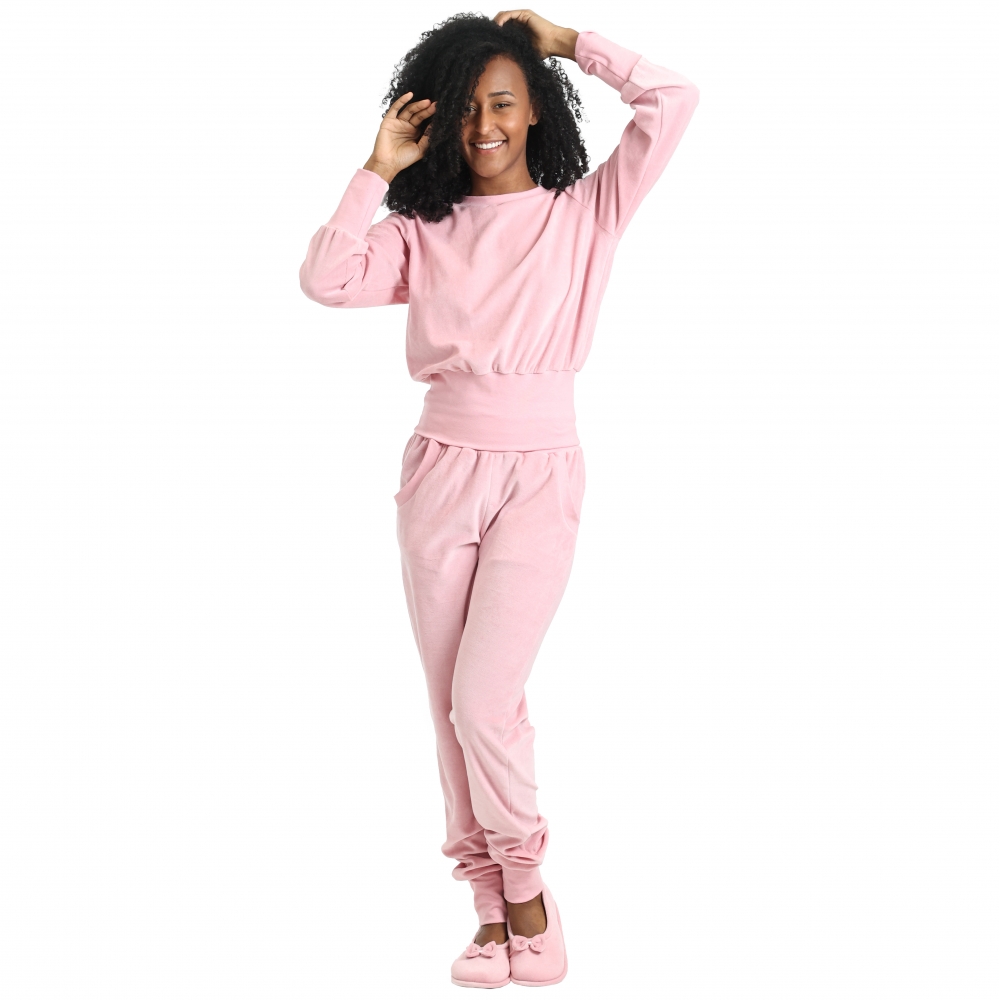 Conjunto em Plush - Rosa