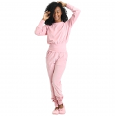 Conjunto em Plush - Rosa