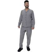 Pijama Masculino Inverno Listrado Estilo Australiano