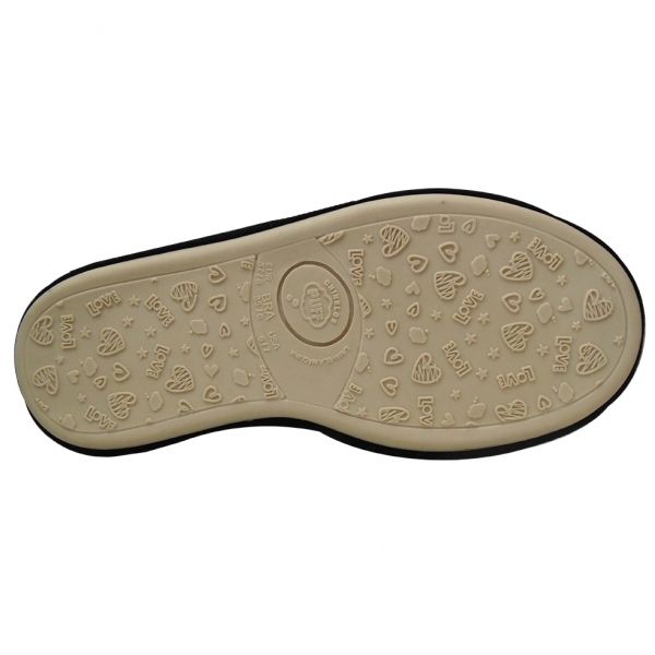Pantufa Bota Feminina em Atoalhado com Pelúcia - Puff - Pink