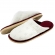 Pantufa Sola Plana Em Plush Estrela Com Ultrasoft - Bordo