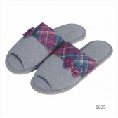 Pantufa Levite Malha Xadrez com Laço