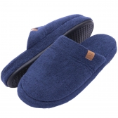 Pantufa Masculina Atoalhada Flexível - PUFF - Marinho