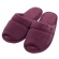 Pantufa Atoalhada Aberta: Conforto Flexível para Seus Pés - Bordô