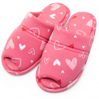 Pantufa Aberta em Modal Summer Antiderrapante