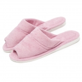 Pantufa Atoalhada com Solado de EVA Anatômico - Rosa