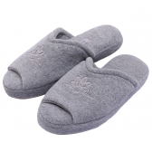 Pantufa Anatomic Comfort Atoalhado Bordado - Mescla