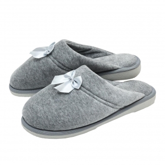 Pantufa Anatômica Plush com Laço Cetim PUFF