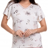 Bermudoll em Viscolycra Floral - Amora