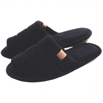 Pantufa Feminina em Atoalhado Solado Anatômico Flexível Puff