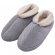Pantufa Bota Feminina em Plush com Unifloc - Puff - Mescla