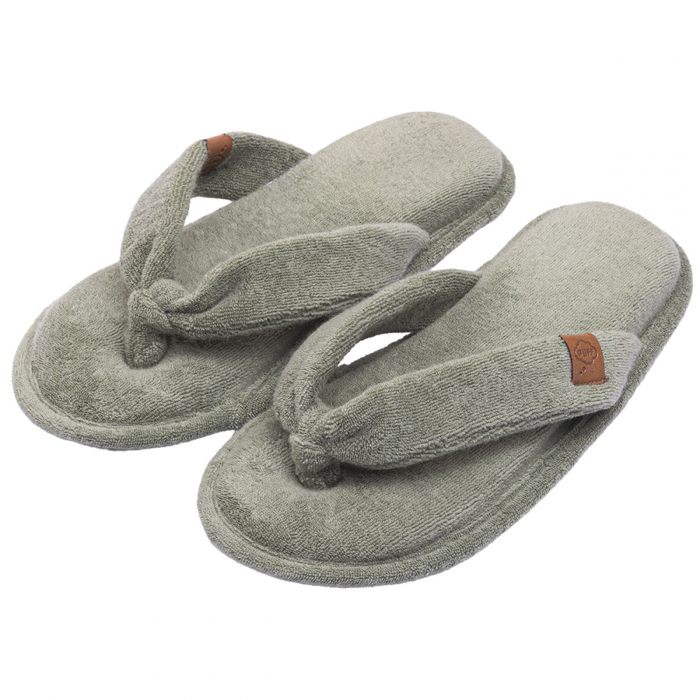 Pantufa Anatomic Flex Soft Atoalhado - Dedo - Verde