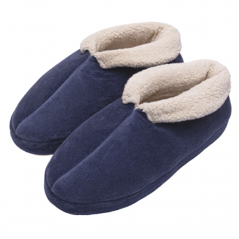 Pantufa Bota Feminina em Plush com Unifloc - Puff