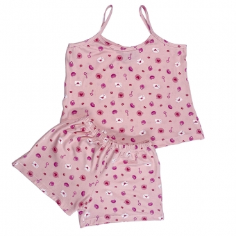 Short Doll Modal Summer Estampado - Infantil