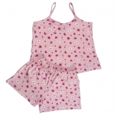 Short Doll Modal Summer Estampado - Infantil - Rosa