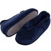Sapatilha Flexível Plush com Laço PUFF - Marinho