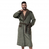 Robe Cotelê Felpudo - Verde