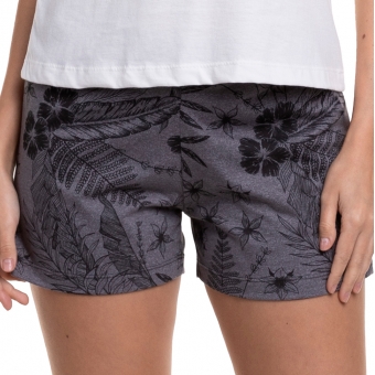Short Doll de Regata em Malha 100% Algodão com Estampa Floral