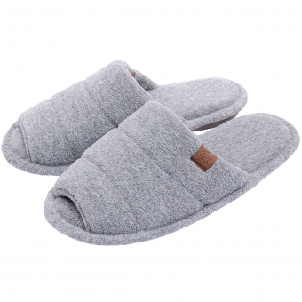 Pantufa Feminina em Atoalhado Solado Anatômico Flexível Puff