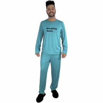 Pijama Puff Masculino Sr P Modal Winter Elastano