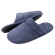 Pantufa Atoalhada Masculina com Espuma Massageadora - PUFF - Índigo