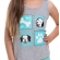 Short Doll Regata em Viscolycra com Estampa de Cachorrinhos - Verde