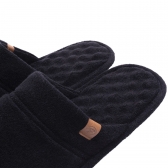Pantufa Atoalhada Masculina com Espuma Massageadora - PUFF - Preto