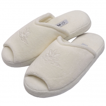 Pantufa Anatomic Comfort Atoalhado Bordado