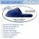 Pantufa PUFF Masculina Atoalhada Lavável à Máquina - Marinho