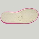 Pantufa Comfort Atoalhada Flexível Espuma 20mm Altura - Rosa
