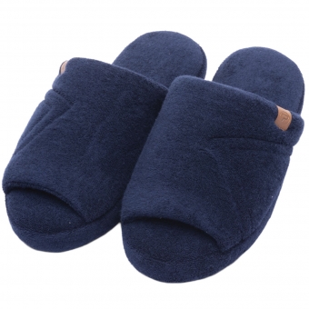 Pantufa PUFF Masculina Atoalhada Lavável à Máquina