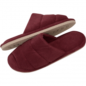 Pantufa Feminina em Atoalhado com  Solado Plano Levite