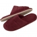 Pantufa Feminina em Atoalhado com  Solado Plano Levite - Bordô