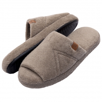 Pantufa PUFF Masculina Atoalhada Lavável à Máquina