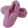 Sapatilha Flexível Infantil  Pelúcia Coelho - Rosa